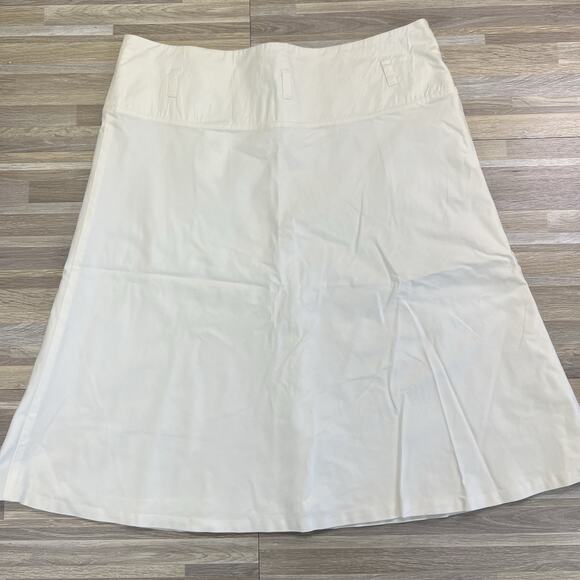 H&M Women's White Skirt Size 10 - JN302 - Picture 7 of 8